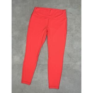 Lululemon Align High-Rise Red Lined Leggings Size 14